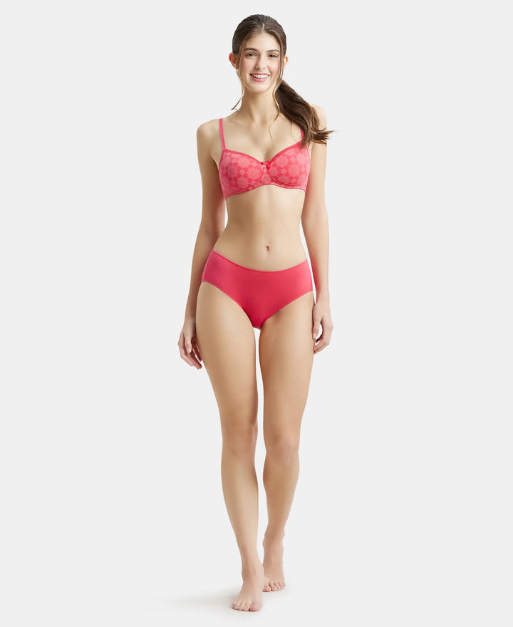 High Coverage Micro Modal Elastane Hipster With Ultrasoft Concealed Waistband - Assorted (Pack of 2)-20
