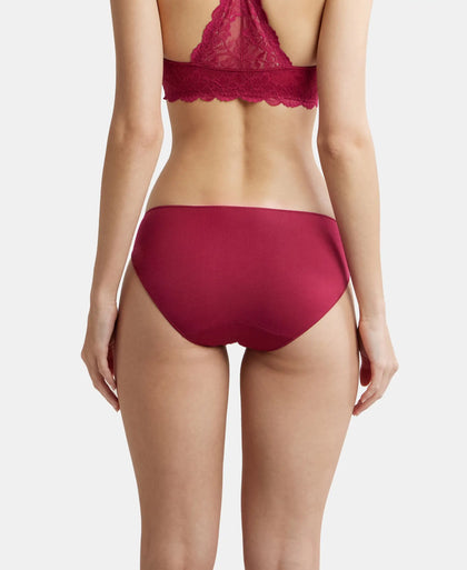 Medium Coverage Micro Modal Elastane Bikini With Concealed Waistband and StayFresh Treatment - Anemone-3
