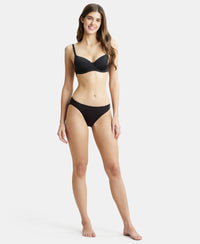 Medium Coverage Micro Modal Elastane Bikini With Concealed Waistband and StayFresh Treatment - Assorted (Pack of 2)-5