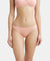 Medium Coverage Micro Modal Elastane Bikini With Concealed Waistband and StayFresh Treatment - Candlelight Peach-1