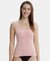 Micro Modal Elastane Stretch Camisole with Adjustable Straps and StayFresh Treatment - Candlelight Peach-1