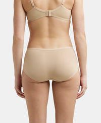Full Coverage Micro Modal Elastane Full Brief With Exposed Waistband and StayFresh Treatment  - Light Skin-3