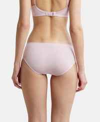 Medium Coverage Micro Modal Elastane Bikini With Concealed Waistband and StayFresh Treatment - Skin-3