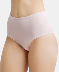 Full Coverage Soft Touch Microfiber Nylon Elastane Stretch Full Brief With Concealed Waistband and StayFresh Treatment - Fragrant Lily-6