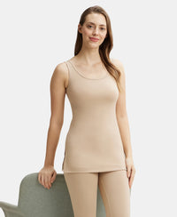 Soft Touch Microfiber Elastane Thermal Tank Top with StayWarm Technology - Skin-6