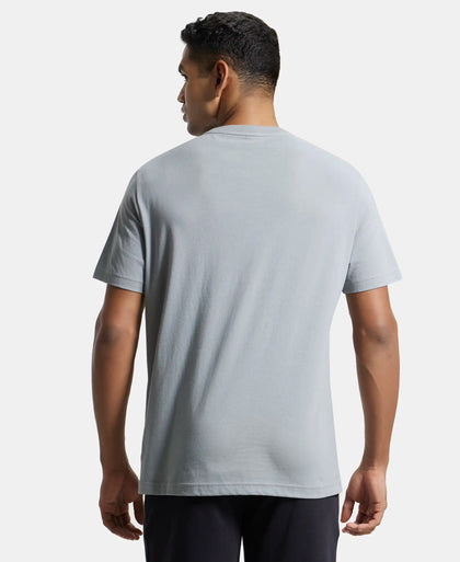 Super Combed Cotton Rich Graphic Printed Round Neck Half Sleeve T-Shirt - Monument-3