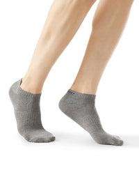 Compact Cotton Low Show Socks With StayFresh Treatment - Black/Grey Melange/Navy Melange-5