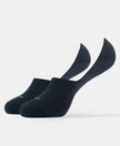 Compact Cotton No Show Socks With StayFresh Treatment - Black-1