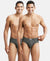 Super Combed Cotton Solid Brief with Ultrasoft Concealed Waistband - Deep Olive-1