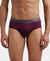 Super Combed Cotton Solid Brief with Ultrasoft Waistband - Wine Tasting-1