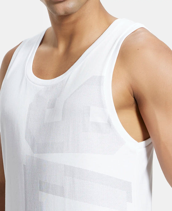 Super Combed Cotton Rich Tank Top - Orange Rust - Orange Rust-6