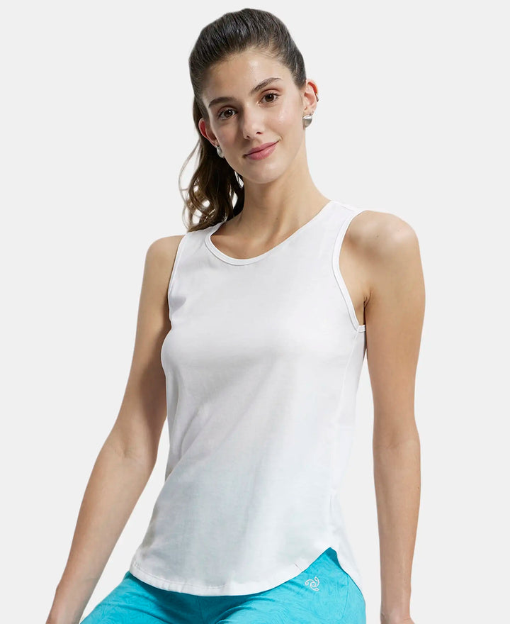 Super Combed Cotton Elastane Yoga Pants with Side Zipper Pocket - J Teal Printed-5