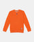 Super Combed Cotton Rich Mandarin Collar Sweatshirt - Golden Poppy-1