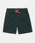 Super Combed Cotton Rich Graphic Printed Shorts - Pine Green-1