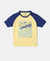 Super Combed Cotton Graphic Printed Half Sleeve Raglan T-Shirt - Snap Dragon-1