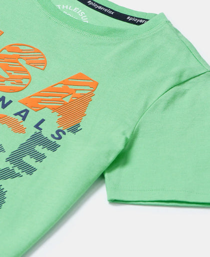 Super Combed Cotton Graphic Printed Half Sleeve T-Shirt - Spring Boutique Printed-3