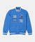 Super Combed Cotton French Terry Graphic Printed Jacket - Palace Blue-1