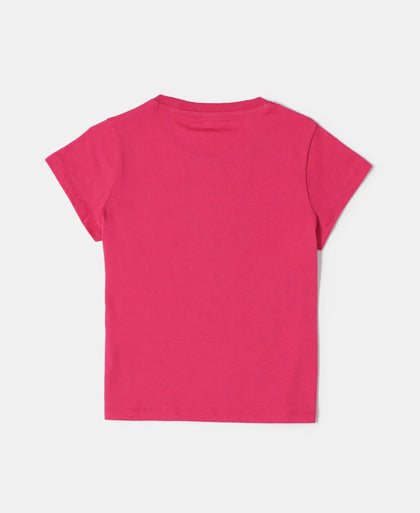 Super Combed Cotton Graphic Printed T-Shirt - Ruby-2