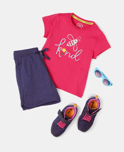 Super Combed Cotton Graphic Printed T-Shirt - Ruby-4
