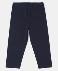 Super Combed Cotton Elastane Capri - Cosmic Sapphire-4