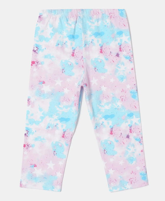 Super Combed Cotton Elastane Capri - Pink Carnation-5