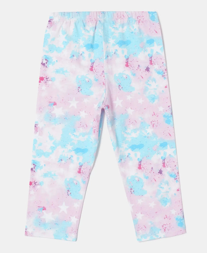 Super Combed Cotton Elastane Capri - Pink Carnation-5