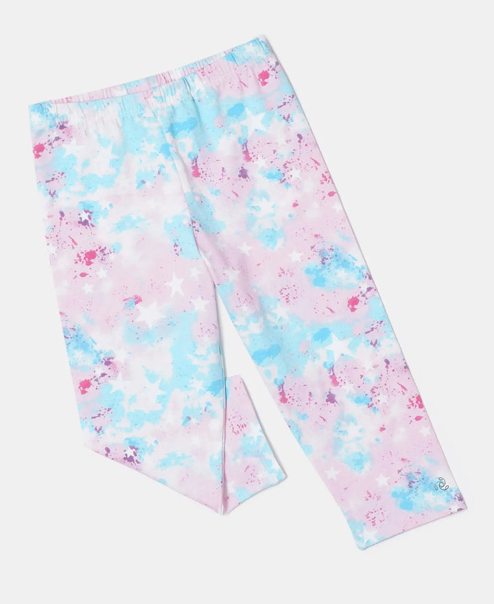 Super Combed Cotton Elastane Capri - Pink Carnation-6