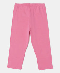 Super Combed Cotton Elastane Capri - Pink Carnation-7