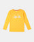 Super Combed Cotton Printed Full Sleeve T-Shirt - Spectra Yellow-1