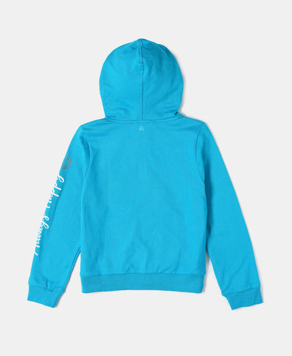 Super Combed Cotton French Terry Graphic Printed Hoodie Jacket - Sky Dive-2