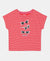 Super Combed Cotton Printed Short Sleeve T-Shirt - Rio Red Printed-1