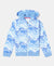 Super Combed Cotton French Terry Printed Hoodie Jacket - Provence AOP-1