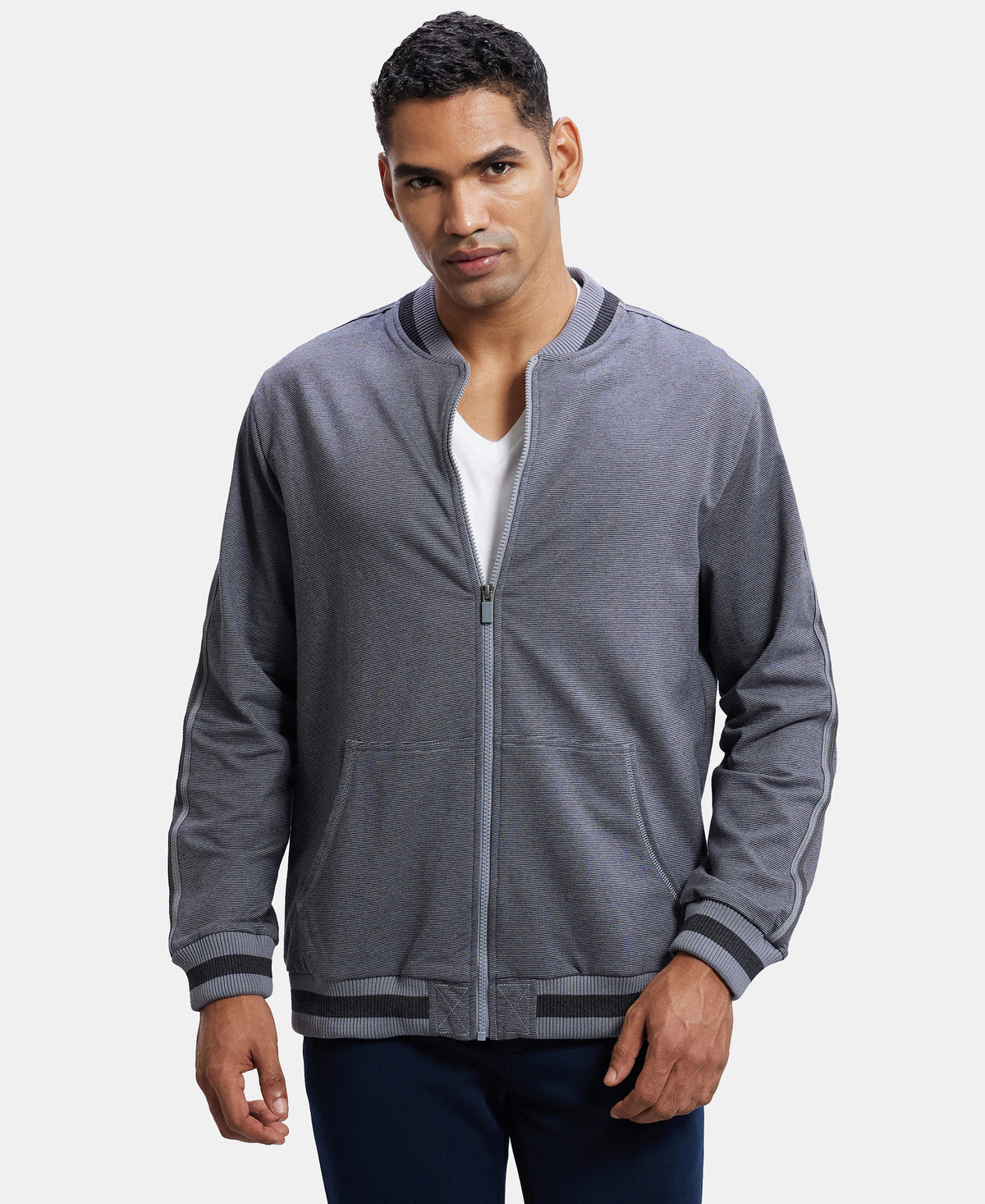 Am92 Select Buy Super Combed Cotton Rich Fleece Jacket With StayWarm Technology ...