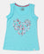 Super Combed Cotton Graphic Printed Tank Top - Blue Radiance-1
