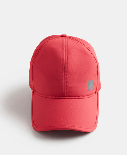 Polyester Solid Cap with Adjustable Back Closure and StayDry Technology - Bright Red-1