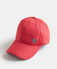 Polyester Solid Cap with Adjustable Back Closure and StayDry Technology - Bright Red-2
