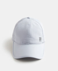 Polyester Solid Cap with Adjustable Back Closure and StayDry Technology - Light Grey-1