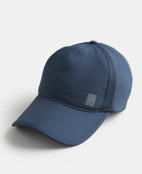 Polyester Solid Cap with Adjustable Back Closure and StayDry Technology - Navy-2