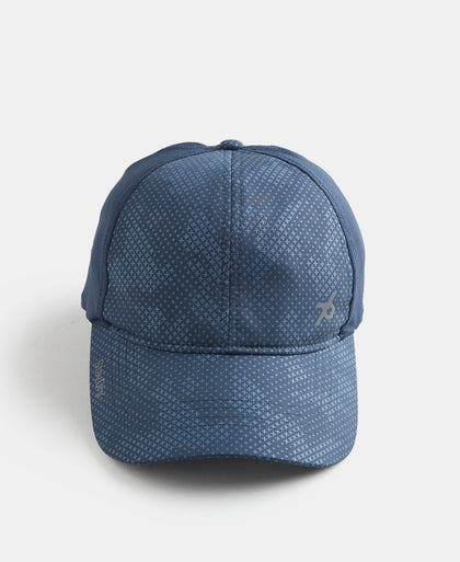 Polyester Printed Cap with Adjustable Back Closure and StayDry Technology - Navy-1
