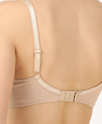 Wirefree Non Padded Super Combed Cotton Elastane Full Coverage Nursing Bra with Front Clasp Opening - Skin-6