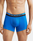 Super Combed Cotton Rib Solid Trunk with Ultrasoft Waistband - Rich Royal Blue-1