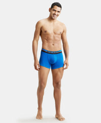 Super Combed Cotton Rib Solid Trunk with Ultrasoft Waistband - Rich Royal Blue-4