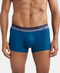 Supima Cotton Elastane Stretch Solid Brief with Ultrasoft Waistband - Gunmetal-1