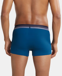 Supima Cotton Elastane Stretch Solid Brief with Ultrasoft Waistband - Gunmetal-3