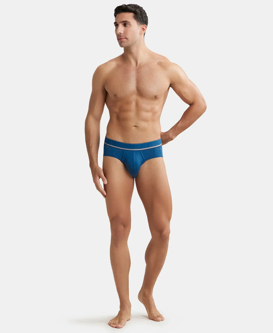 Tencel Micro Modal Elastane Solid Brief with StayFresh Properties - Poseidon-4