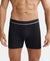 Tencel Micro Modal Elastane Stretch Solid Boxer Brief with Natural StayFresh Properties - Black-1