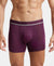 Tencel Micro Modal Elastane Printed Trunk with Natural StayFresh Properties - Potent Purple-1