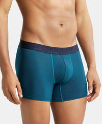 Microfiber Elastane Solid Brief with StayDry Treatment - Gunmetal-2