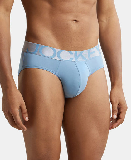 Microfiber Mesh Elastane Printed Performance Trunk with StayDry Technology - Black print-2