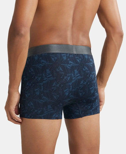 Tencel Micro Modal Elastane Printed Trunk with Natural StayFresh Properties - Potent Purple-3